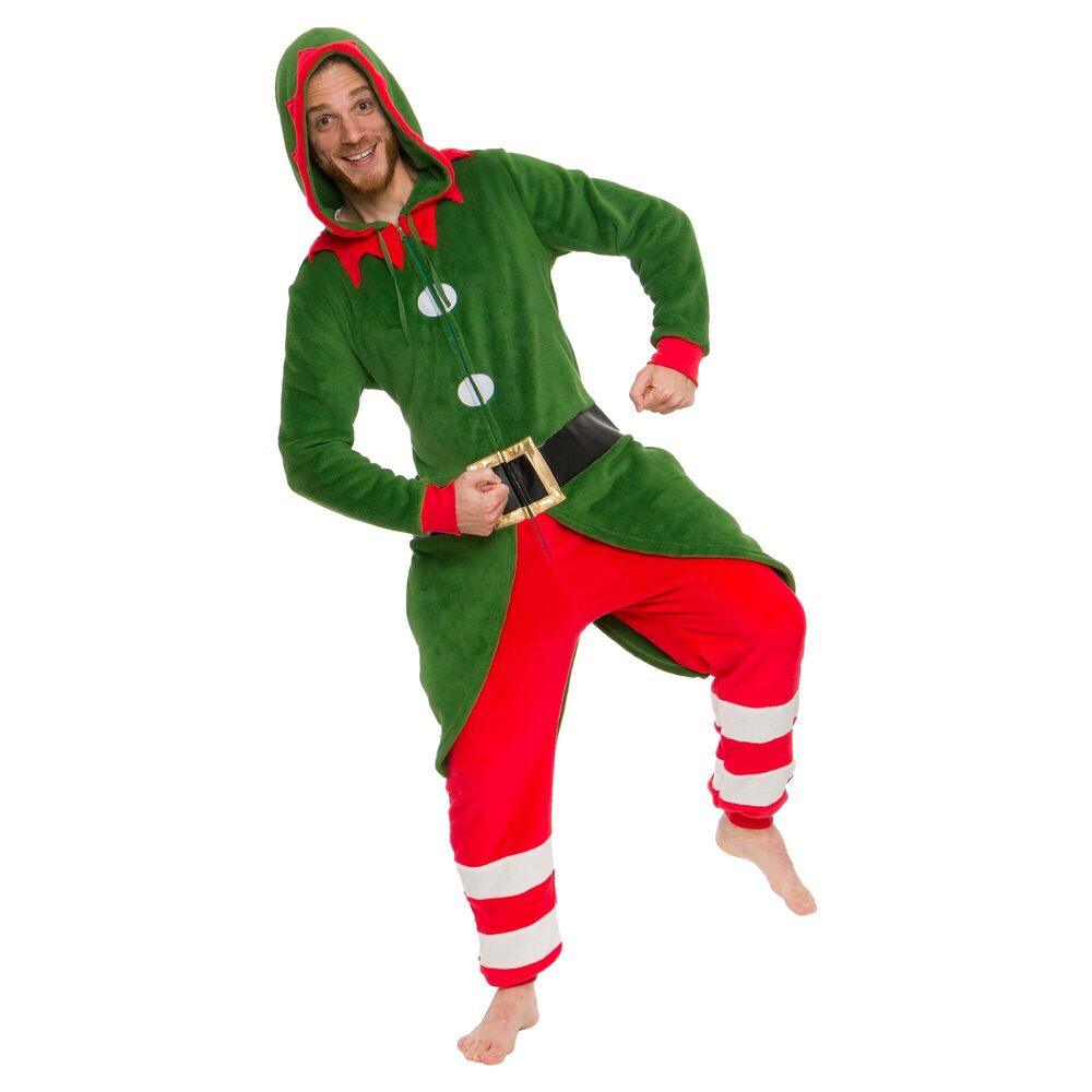 9918 Christmas Adult Onesie - Santa, Snowman, Elf Costume - Holiday One